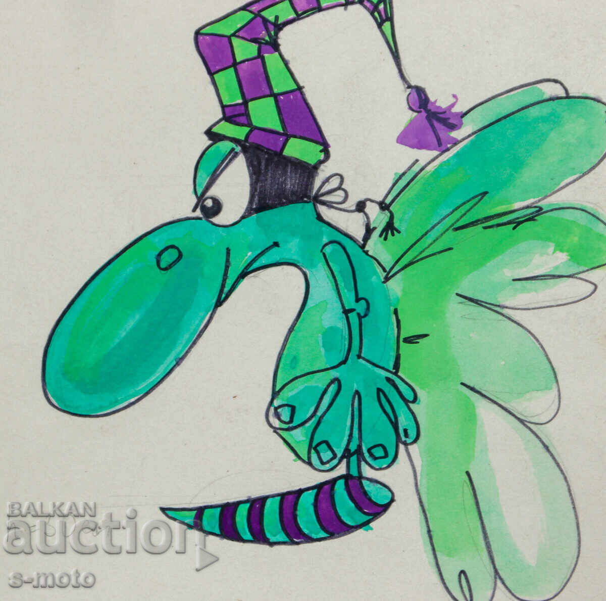 Аукцион Картина сценография куклен театър Аукцион Картина сценография куклен театър