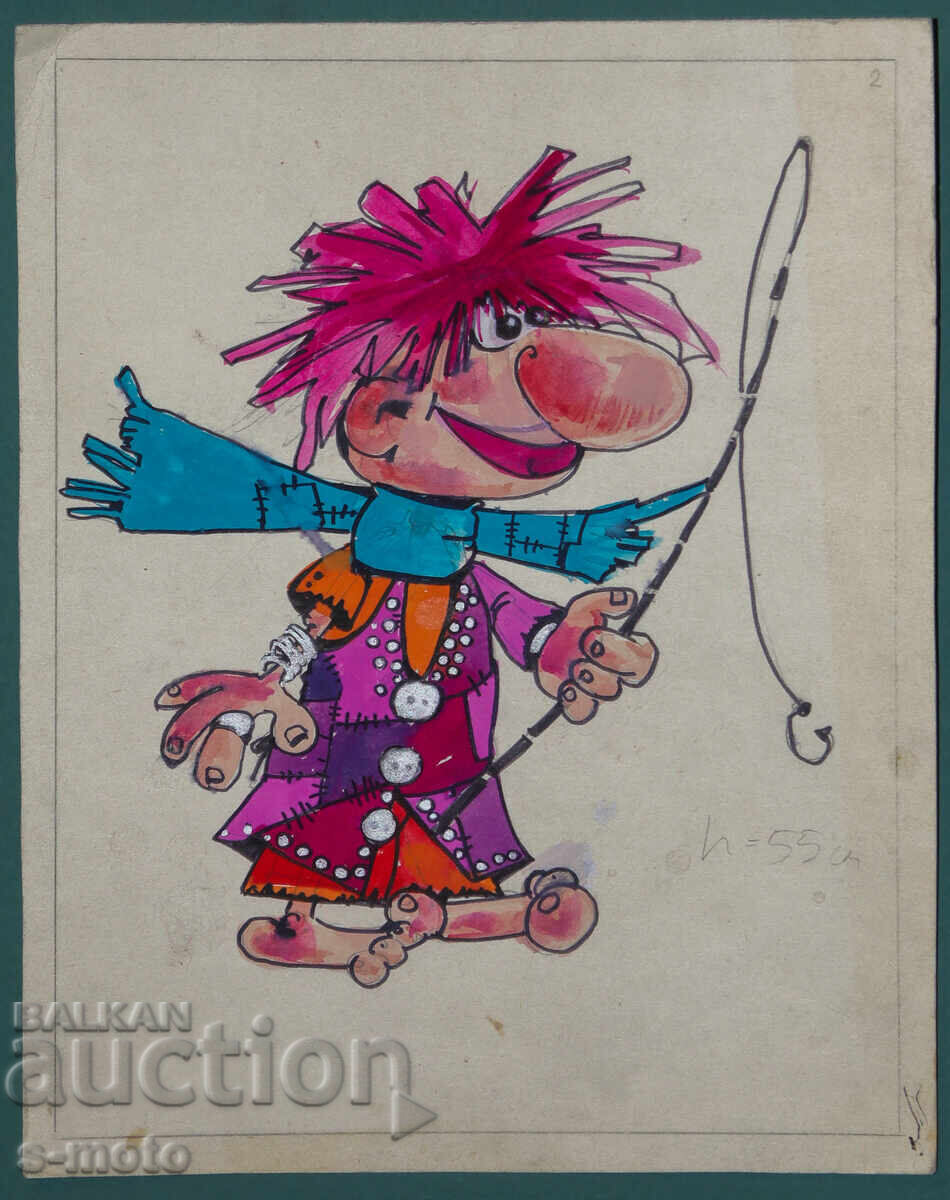 Картина сценография детски куклен театър с цена 150.00 лв. | € 76.69 Картина сценография детски куклен театър с цена 150.00 лв. | € 76.69