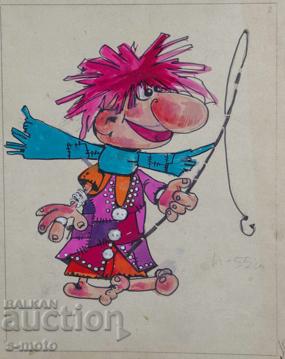 Аукцион Картина сценография детски куклен театър Аукцион Картина сценография детски куклен театър