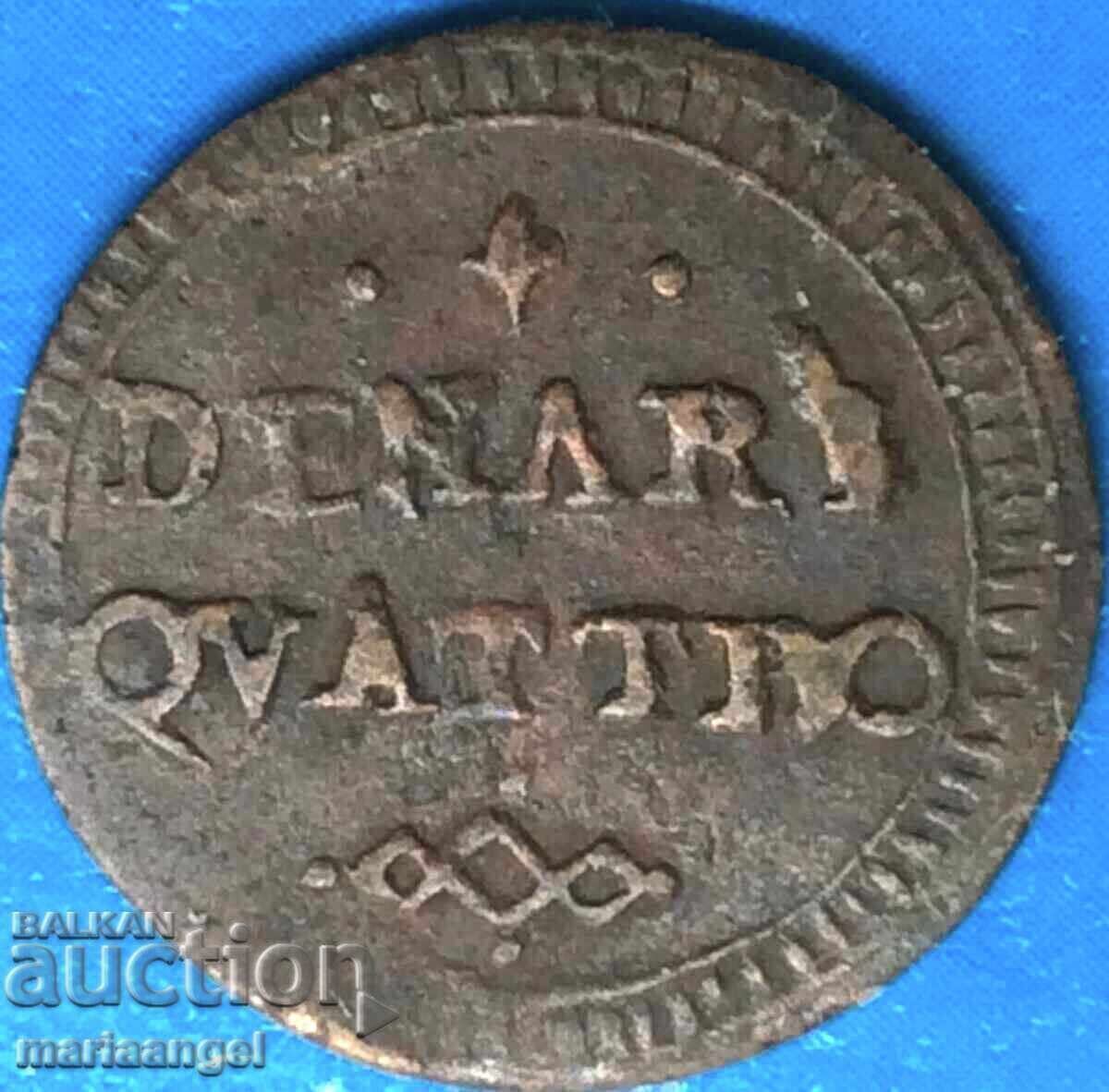 Modena 4 Denari 1780-1796 Italia Ercole d,Este - rar! - 6 Modena 4 Denari 1780-1796 Italia Ercole d,Este - rar! - 6