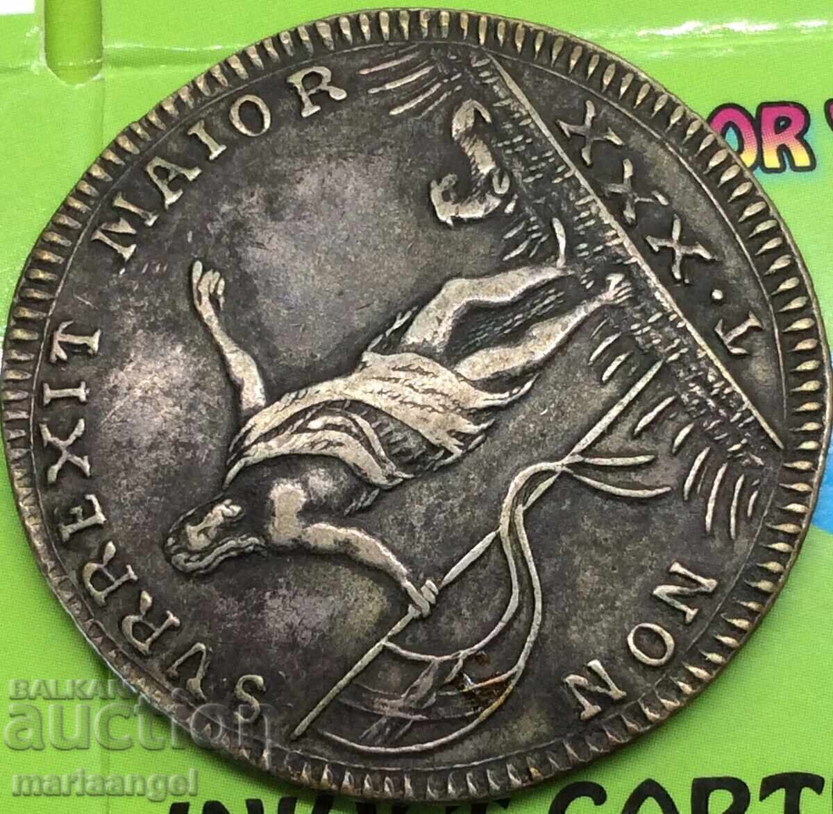 Licitație Malta 30 Tari 1757 Maestru Emanuel Pinto 29,31g Licitație Malta 30 Tari 1757 Maestru Emanuel Pinto 29,31g