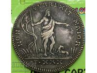 Malta 30 Tari 1757 Maestru Emanuel Pinto 29,31g