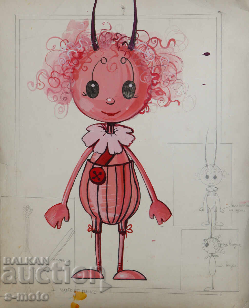 Картина сценография куклен театър Картина сценография куклен театър