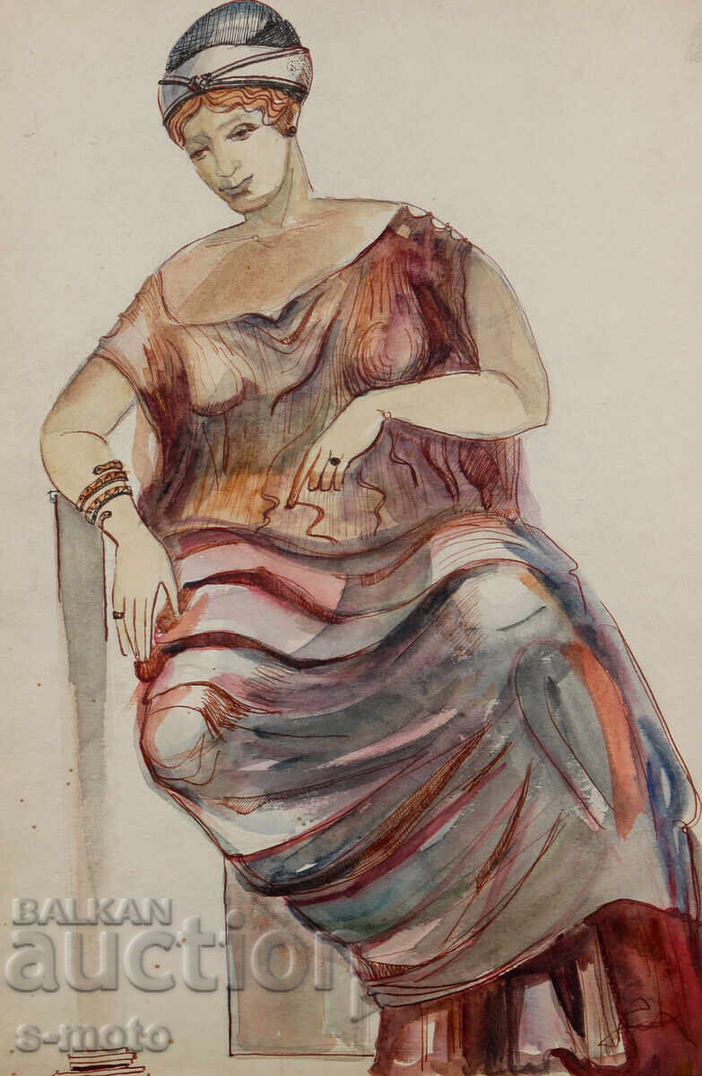 Auction Old painting, scenography, costume design project Auction Old painting, scenography, costume design project