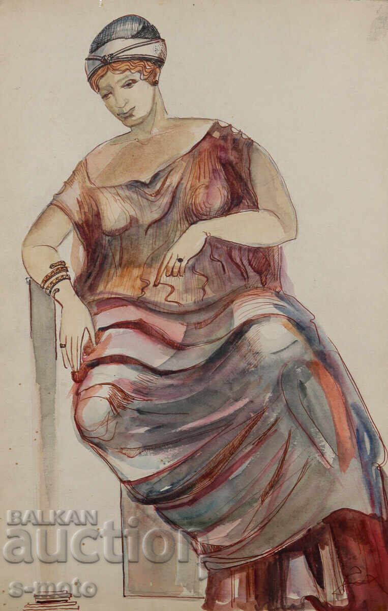 Old painting, scenography, costume design project Old painting, scenography, costume design project