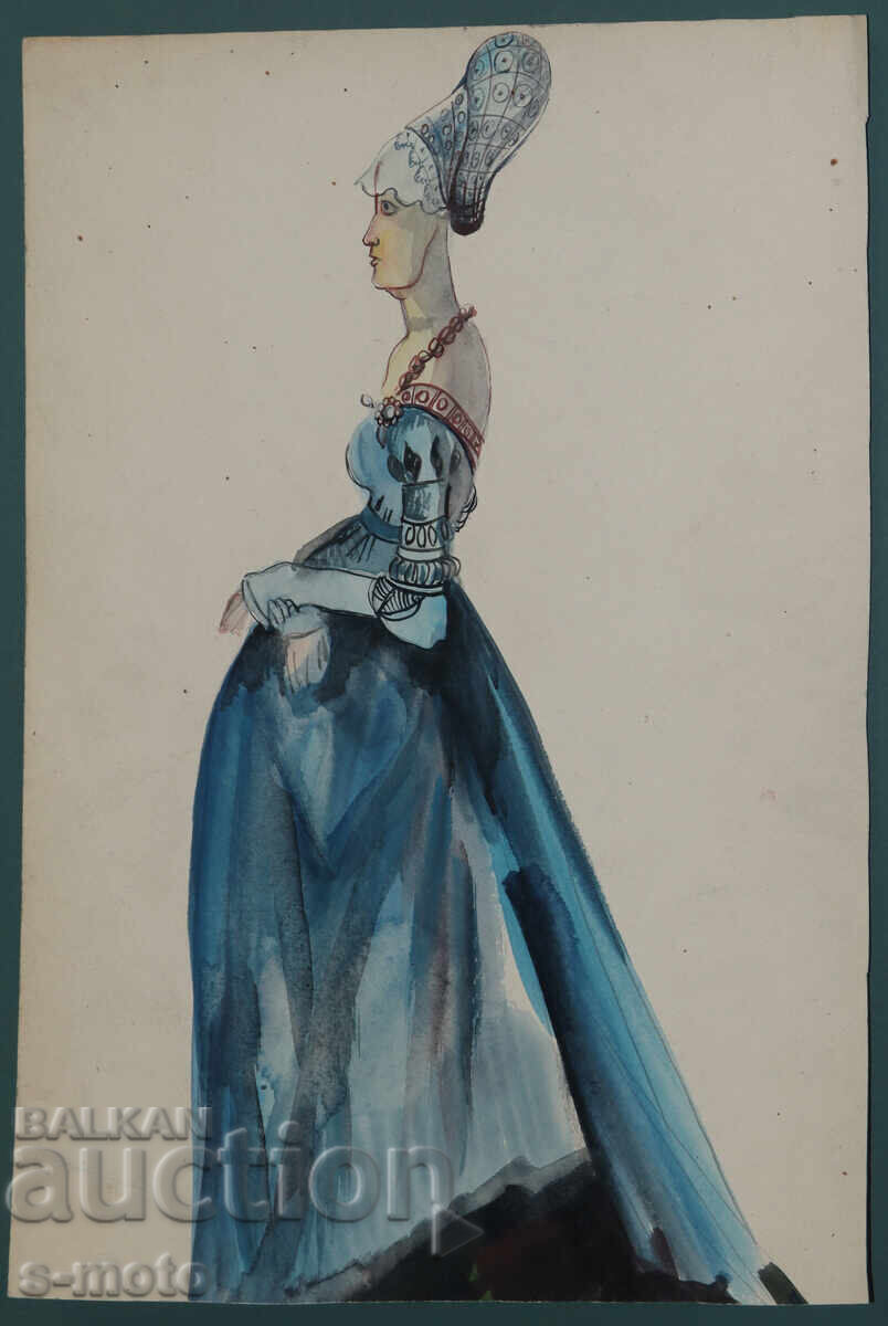 Old painting, scenography, costume design project with price 220.00 BGN | € 112.48 Old painting, scenography, costume design project with price 220.00 BGN | € 112.48