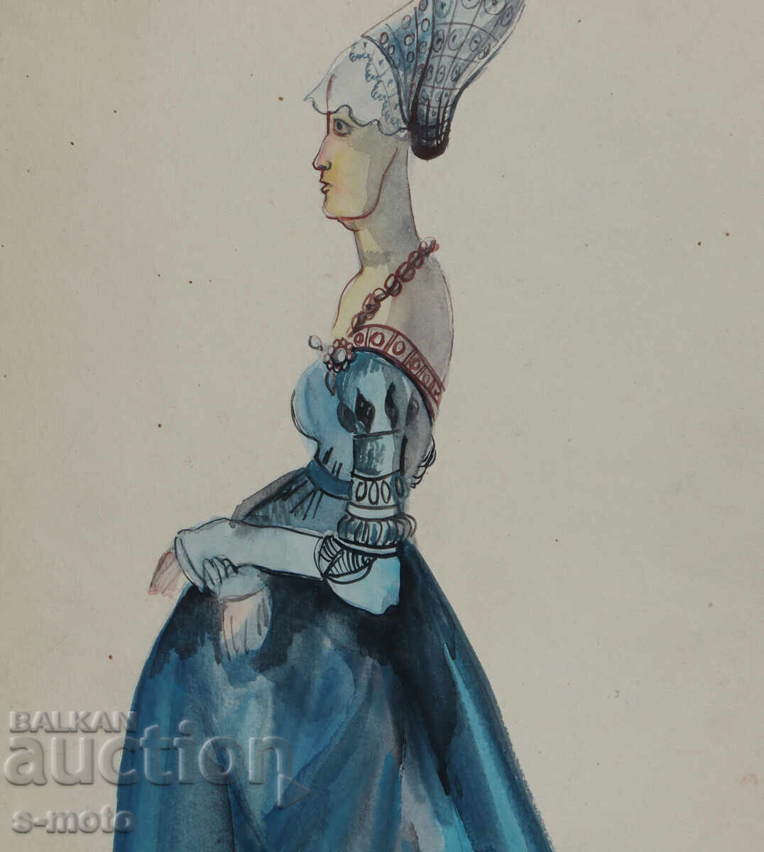 Old painting, scenography, costume design project - 5 Old painting, scenography, costume design project - 5