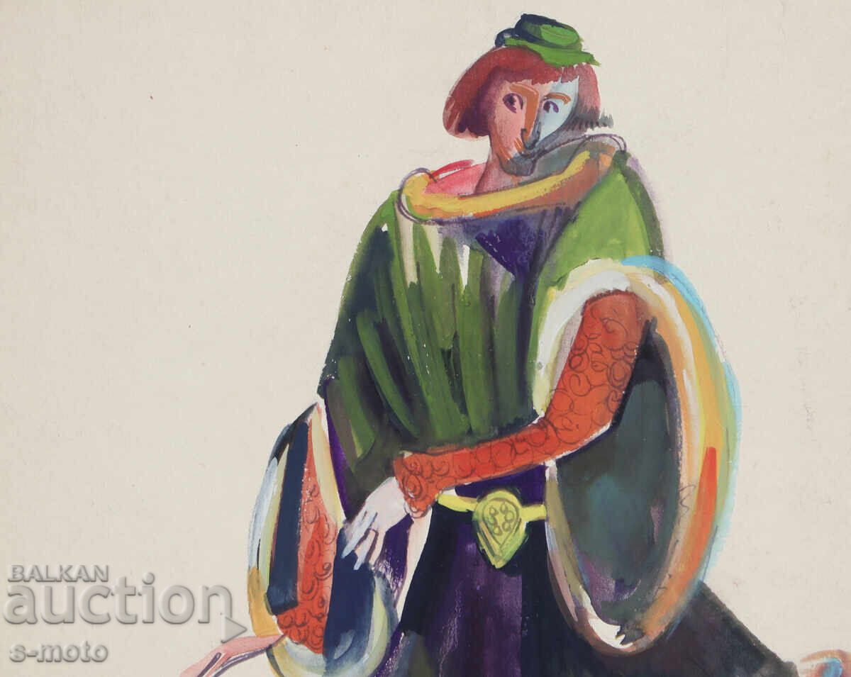 Delivery of Old painting, scenography, costume design project Delivery of Old painting, scenography, costume design project