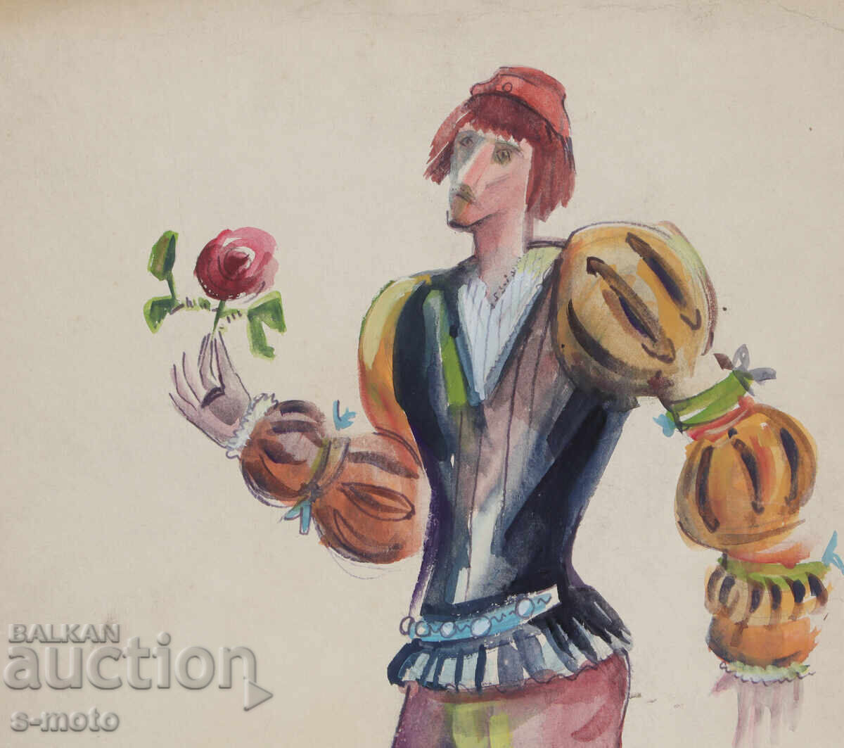 Delivery of Old painting, scenography, costume design project Delivery of Old painting, scenography, costume design project