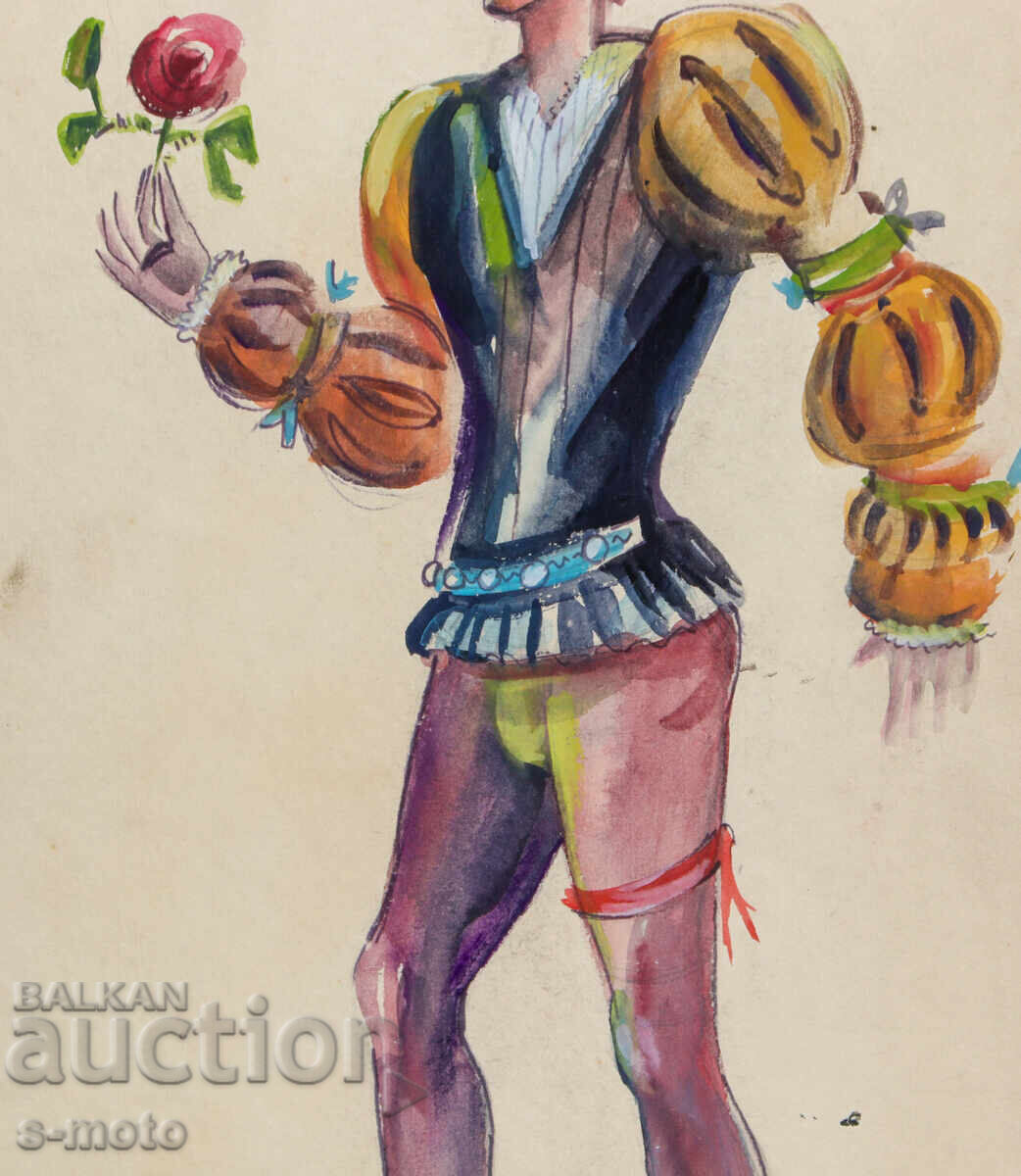 Old painting, scenography, costume design project - 5 Old painting, scenography, costume design project - 5