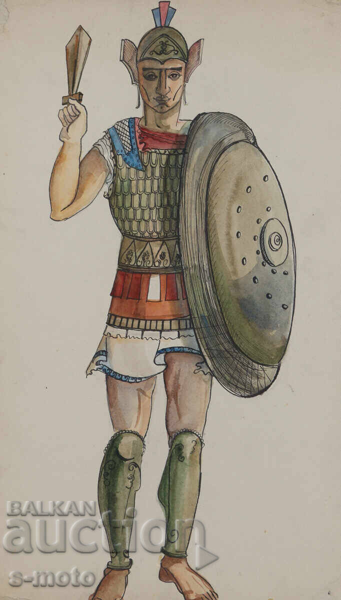 Auction Old painting, scenography, costume design project Auction Old painting, scenography, costume design project