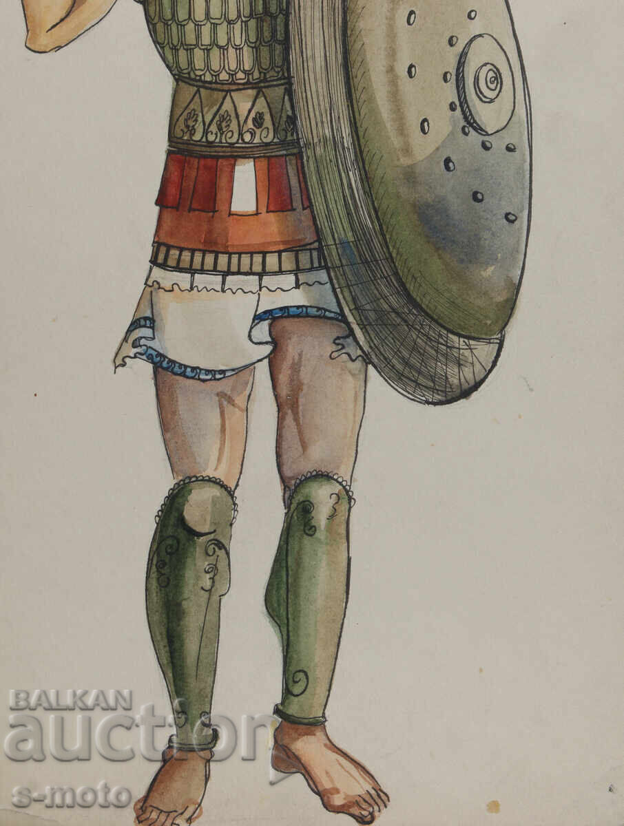 Old painting, scenography, costume design project - 6 Old painting, scenography, costume design project - 6