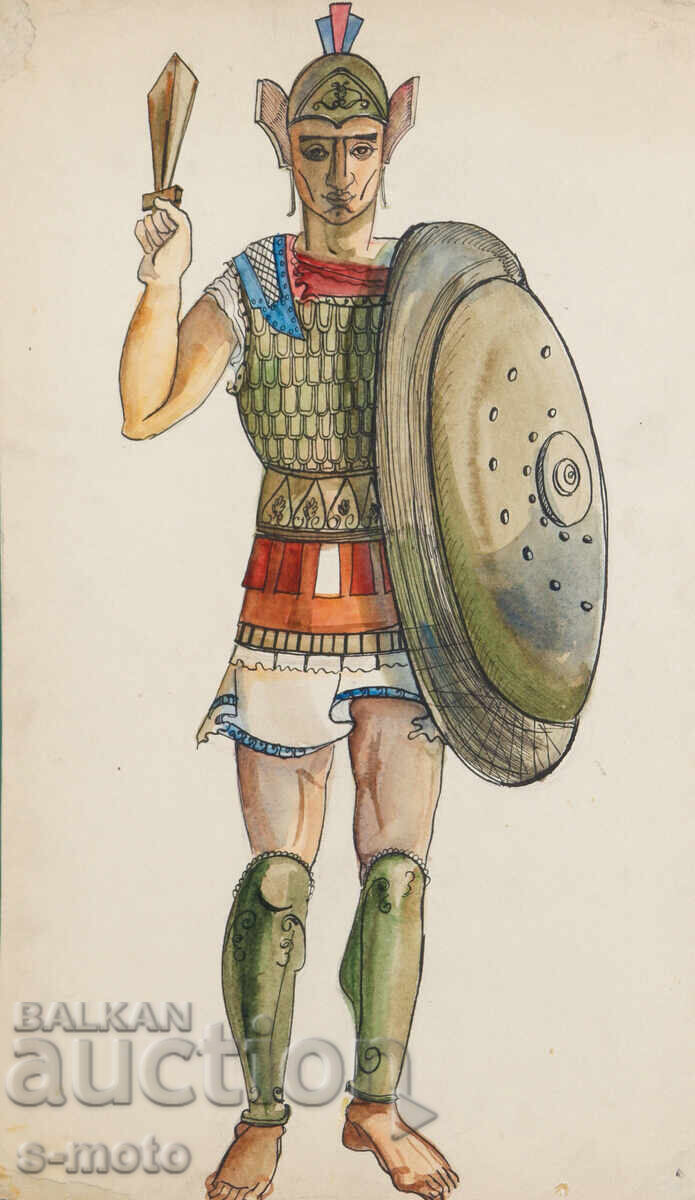 Old painting, scenography, costume design project Old painting, scenography, costume design project