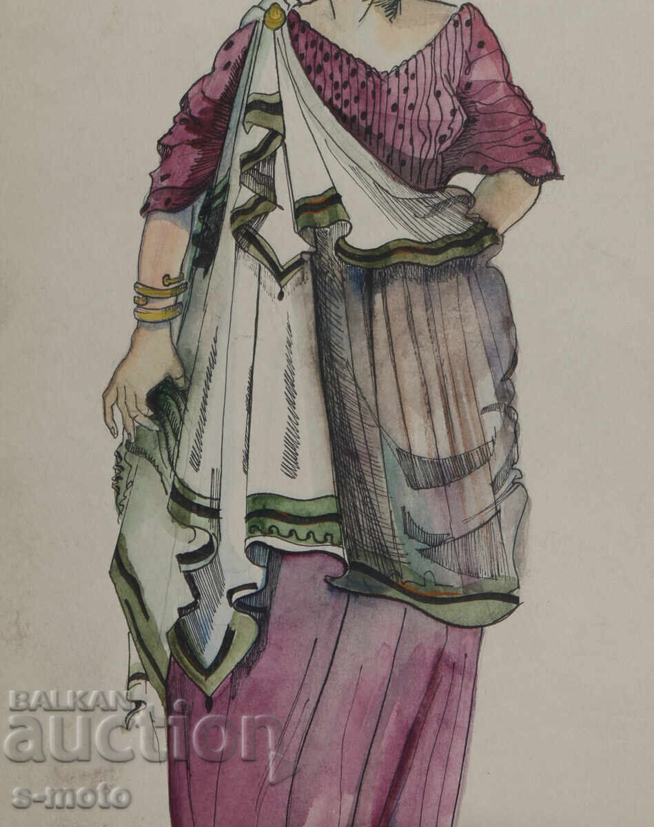 Old painting, scenography, costume design project - 5 Old painting, scenography, costume design project - 5