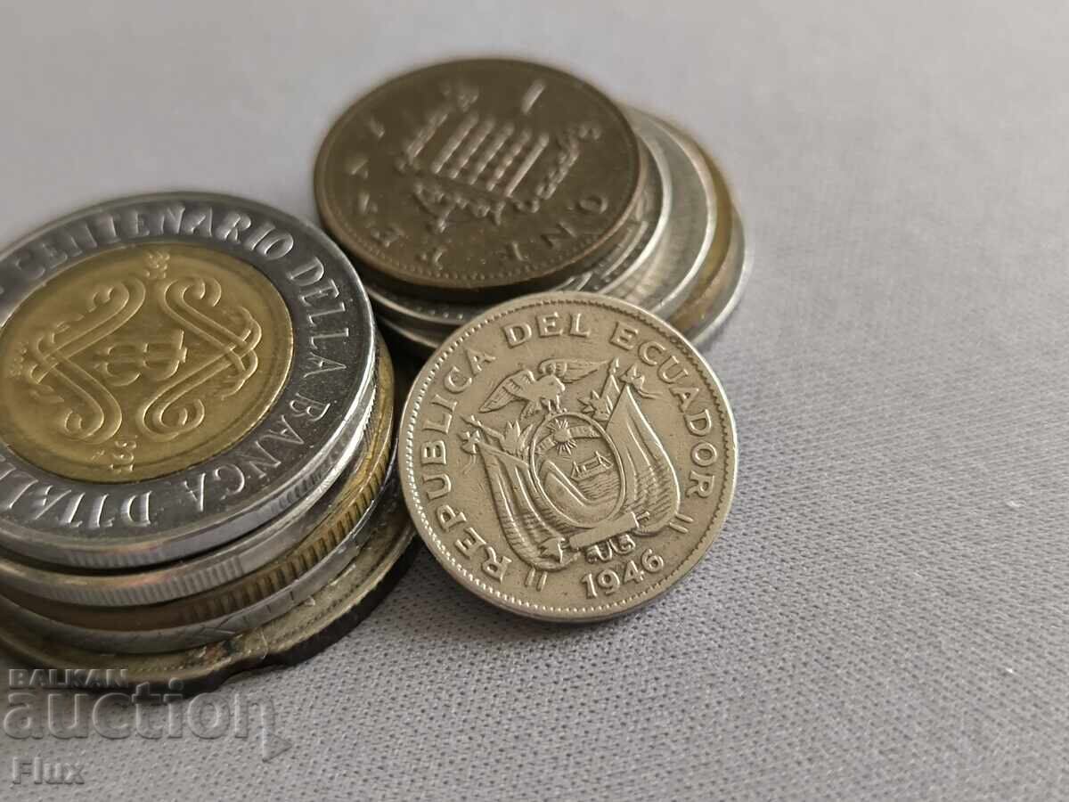 Монета - Еквадор - 10 центавос | 1946г. с цена 3.00 лв. | € 1.53 Монета - Еквадор - 10 центавос | 1946г. с цена 3.00 лв. | € 1.53