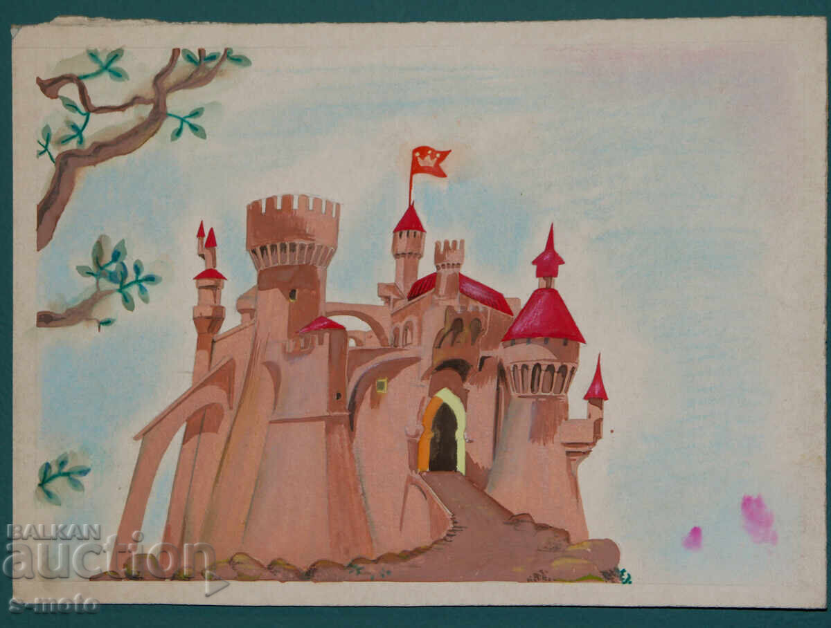 Картина илюстрация детски приказки с цена 150.00 лв. | € 76.69 Картина илюстрация детски приказки с цена 150.00 лв. | € 76.69