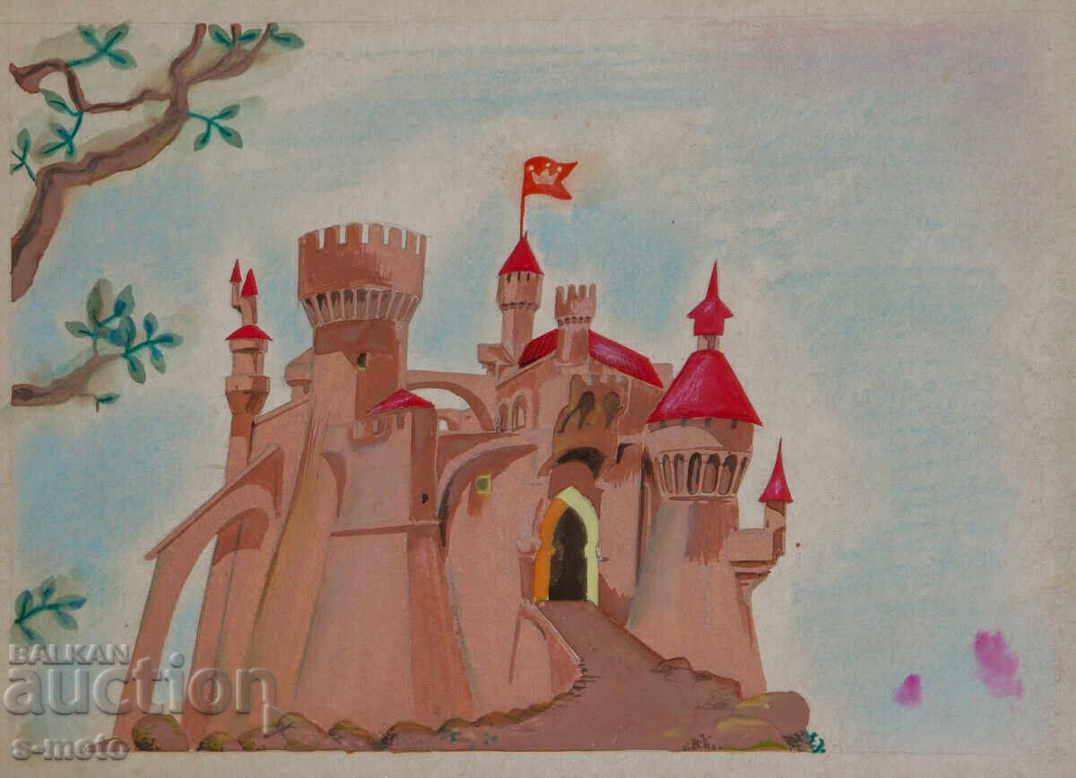 Аукцион Картина илюстрация детски приказки Аукцион Картина илюстрация детски приказки