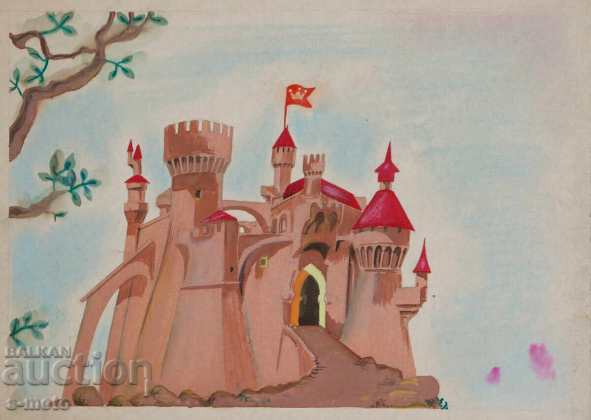 Картина илюстрация детски приказки Картина илюстрация детски приказки