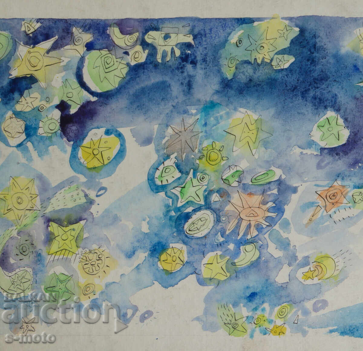 Картина акварел илюстрация детска книга приказки - 5 Картина акварел илюстрация детска книга приказки - 5