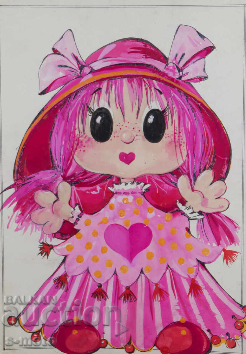 Аукцион Картина илюстрация детски приказки Аукцион Картина илюстрация детски приказки