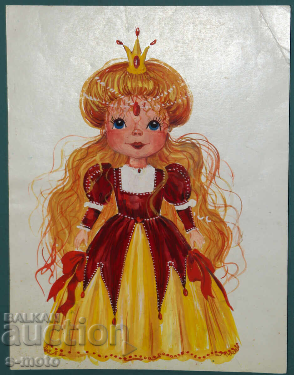 Аукцион Картина илюстрация детски приказки Аукцион Картина илюстрация детски приказки