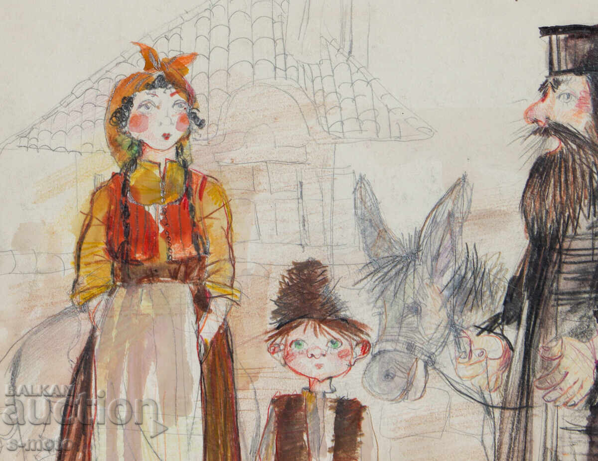 Доставка на Картина илюстрация детски приказки Доставка на Картина илюстрация детски приказки