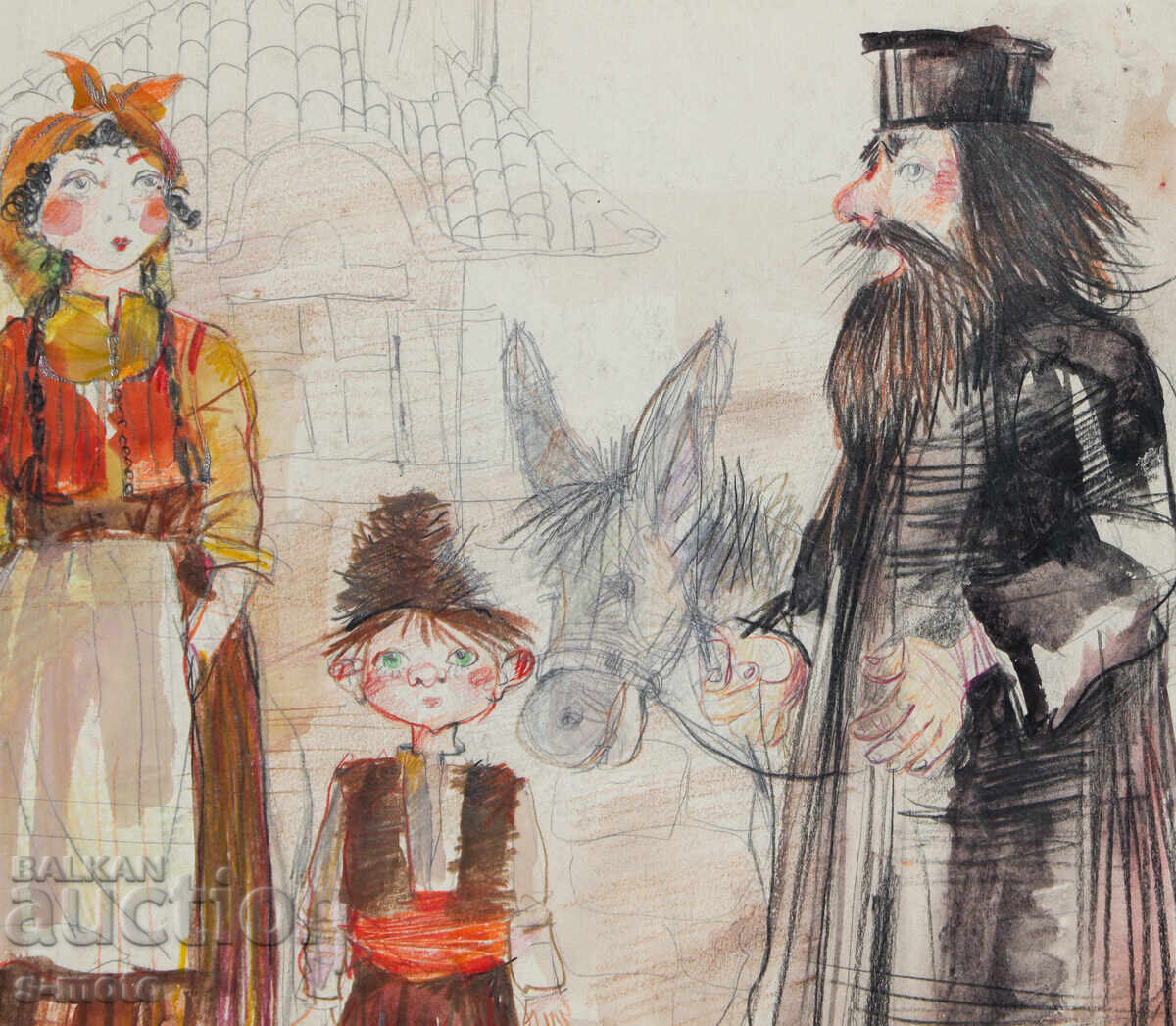 Картина илюстрация детски приказки - 5 Картина илюстрация детски приказки - 5