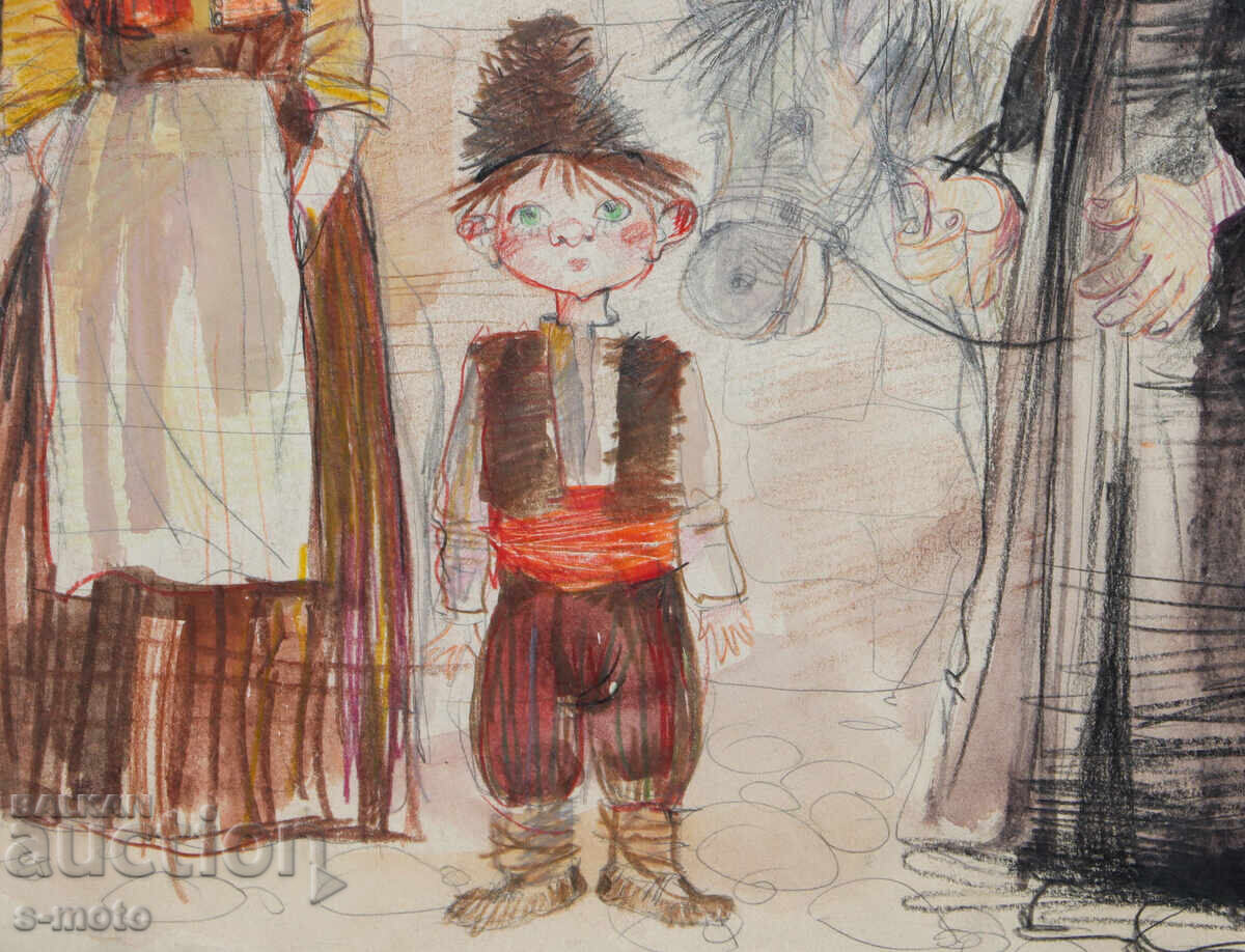 Картина илюстрация детски приказки - 6 Картина илюстрация детски приказки - 6