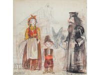 Картина илюстрация детски приказки