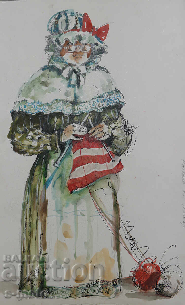 Аукцион Картина илюстрация детски приказки Аукцион Картина илюстрация детски приказки