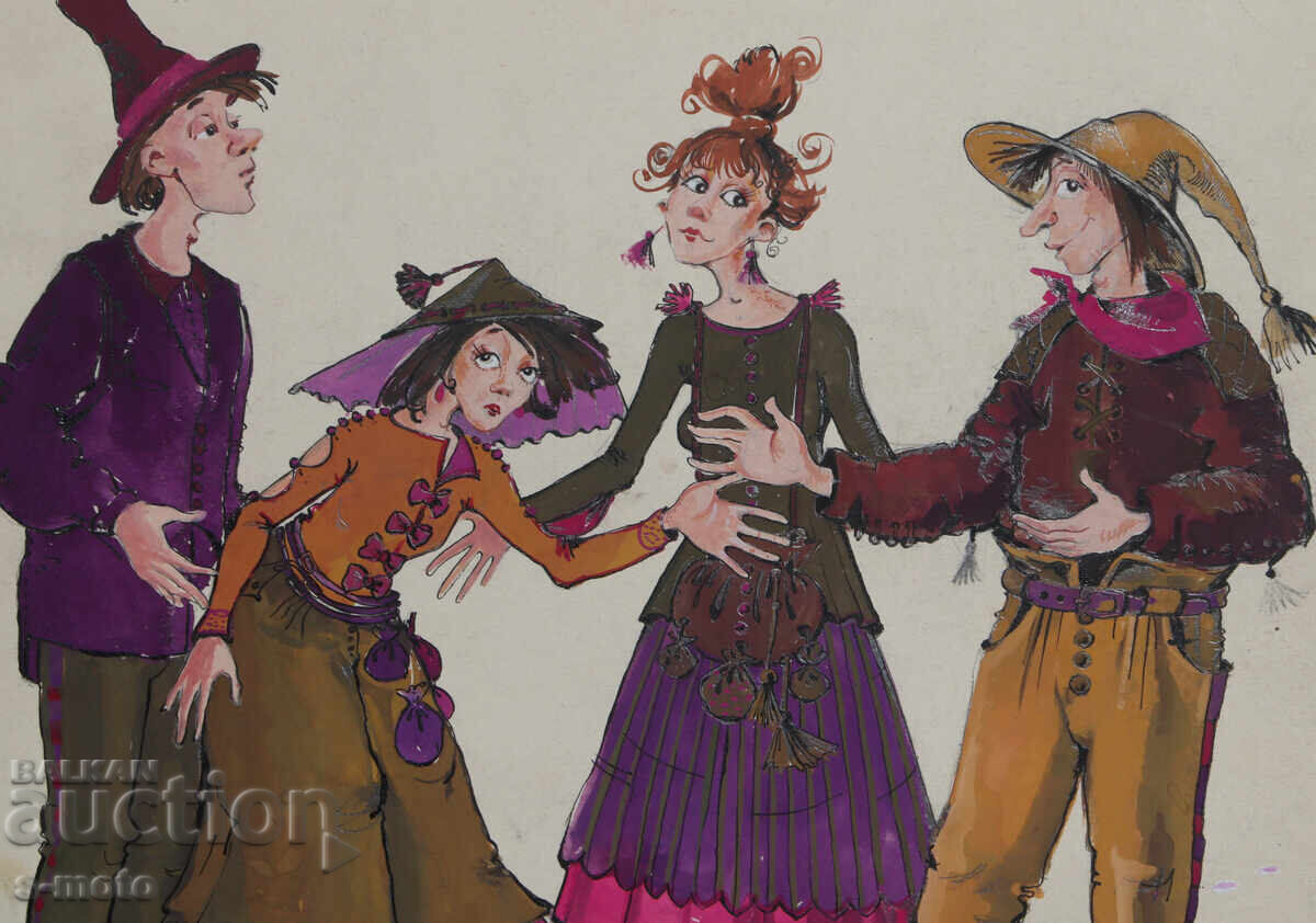 Картина илюстрация детски приказки - 5 Картина илюстрация детски приказки - 5