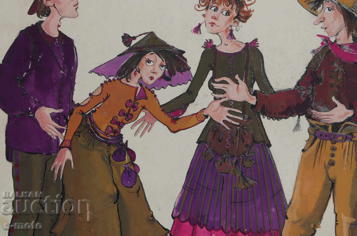 Картина илюстрация детски приказки - 6 Картина илюстрация детски приказки - 6