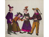 Картина илюстрация детски приказки