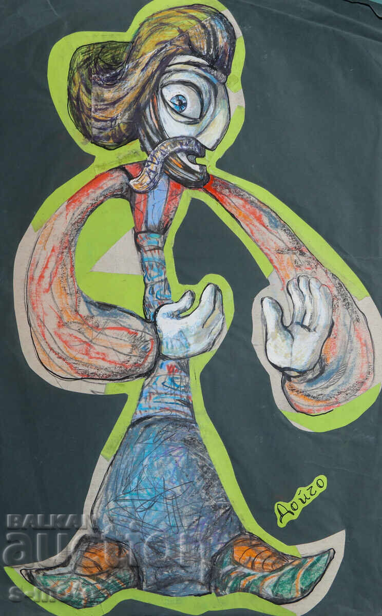 Аукцион Картина илюстрация детски приказки Аукцион Картина илюстрация детски приказки