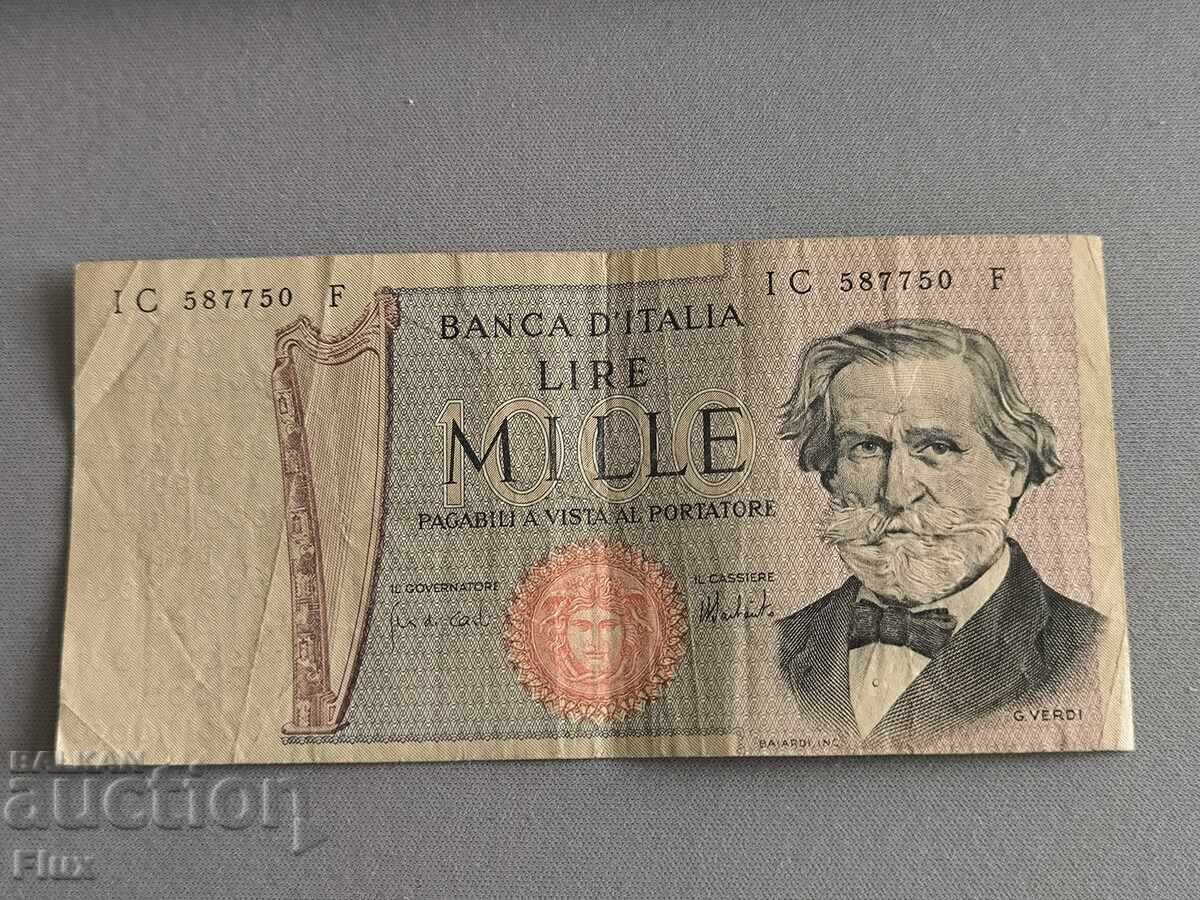Bancnotă - Italia - 1000 lire | 1969 Bancnotă - Italia - 1000 lire | 1969