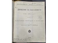 Carte veche Mișcarea Populației în 1896 partea 1