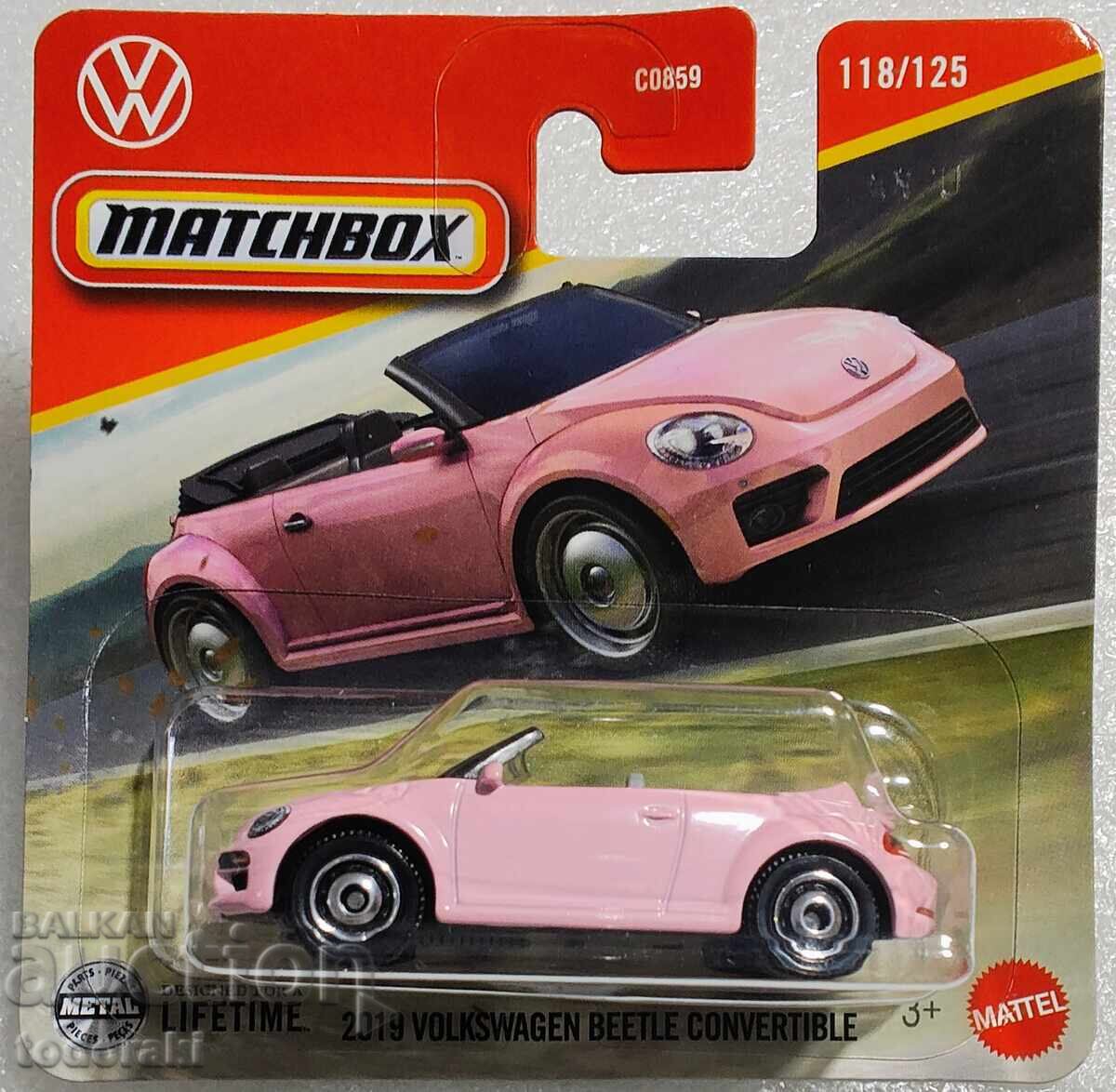Matchbox 2019 Volkswagen Beetle Matchbox 1:64 Volkswagen Matchbox 2019 Volkswagen Beetle Matchbox 1:64 Volkswagen