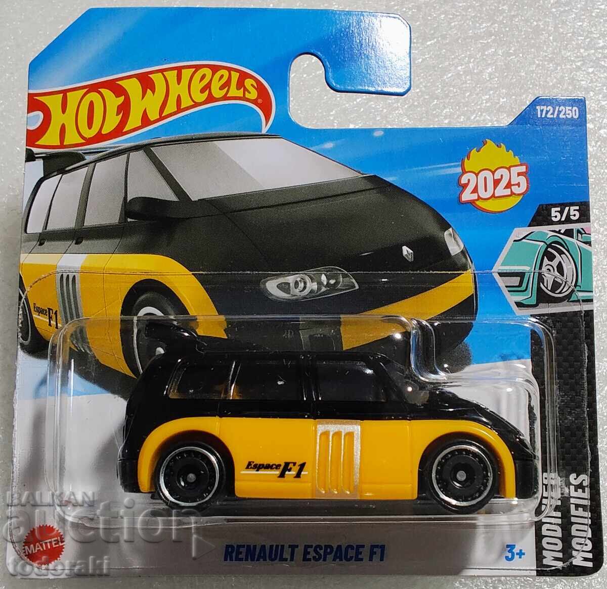 Hot Wheels Renault Espace F1 Хот Уилс 1:64 Рено Еспейс Hot Wheels Renault Espace F1 Хот Уилс 1:64 Рено Еспейс