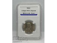 2 mărci 1913 MS62 Imperiul German Prusia