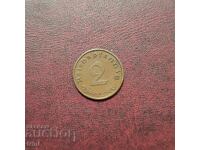 Germania Reich 2 Pfennig 1939 MD 'A' - Berlin