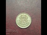 Люксембург 25 сантима 1927 г.