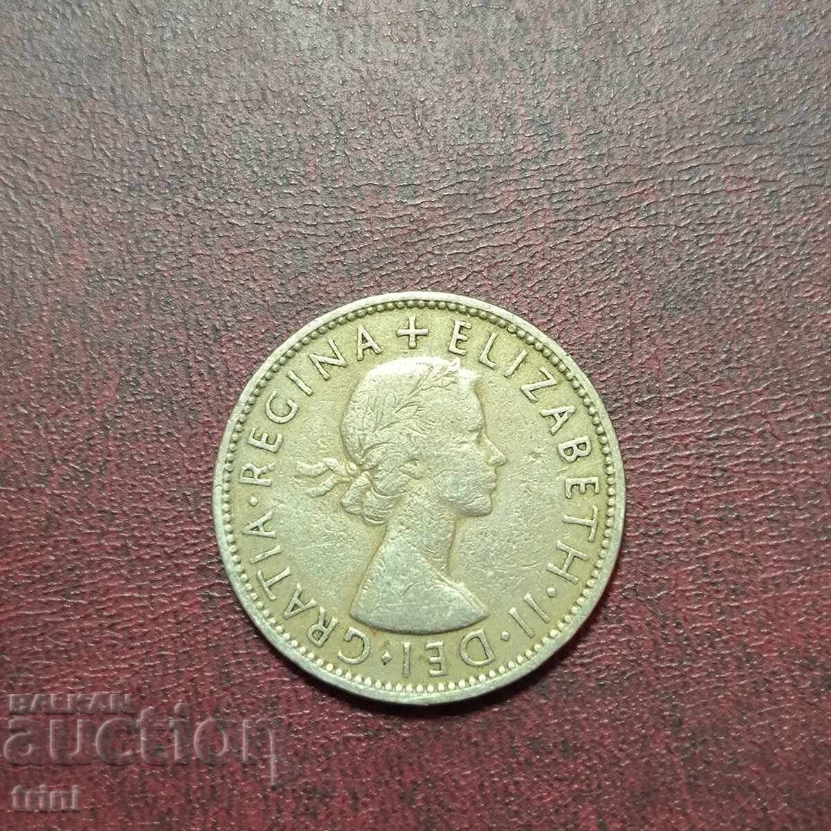 Великобритания 2 шилинга 1956 г. с цена 2.00 лв. | € 1.02 Великобритания 2 шилинга 1956 г. с цена 2.00 лв. | € 1.02