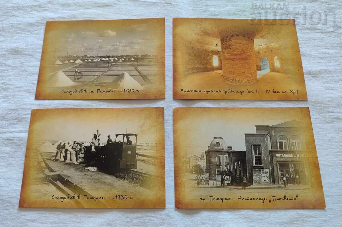 POMORIE CĂRȚI POȘTALE VECHI FOTOCOPIE LOT 16 BUCĂȚI cu preț 20.00 BGN | € 10.23 POMORIE CĂRȚI POȘTALE VECHI FOTOCOPIE LOT 16 BUCĂȚI cu preț 20.00 BGN | € 10.23