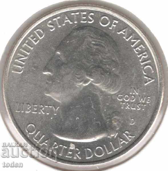 United States - ¼ Dollar - 2018 D - KM# 670 - Apostle Islands with price 1.50 BGN | € 0.77 United States - ¼ Dollar - 2018 D - KM# 670 - Apostle Islands with price 1.50 BGN | € 0.77