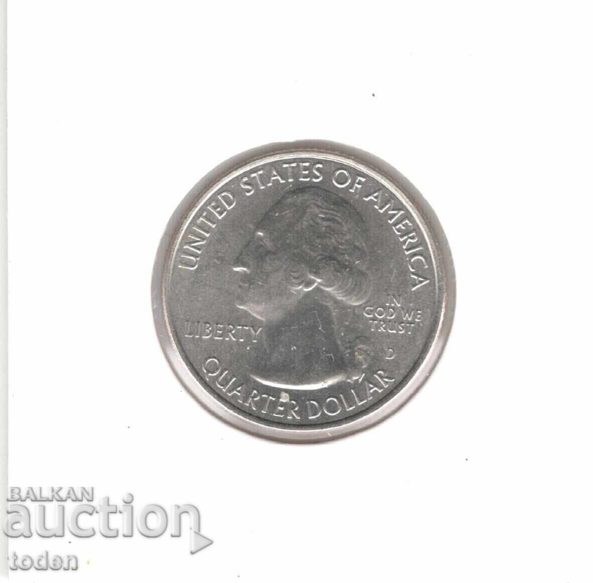 Livrarea Statele Unite-¼ Dolar-2018 D-KM# 670-Apostle Islands