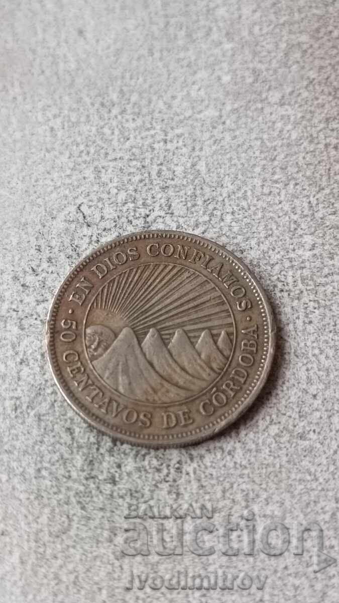 Никарагуа 25 центавос 1974 Никарагуа 25 центавос 1974