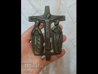 CRUCIFIX DE BRONZ PENTRU PERETE