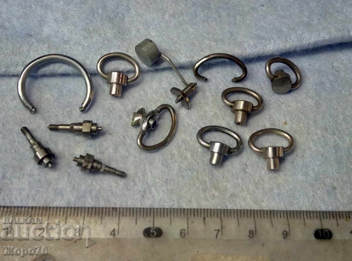 Lot de piese de ceasornicărie pentru ceas deșteptător, ceas de buzunar / Cheie Lot de piese de ceasornicărie pentru ceas deșteptător, ceas de buzunar / Cheie