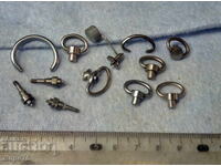 Lot de piese de ceasornicărie pentru ceas deșteptător, ceas de buzunar / Cheie