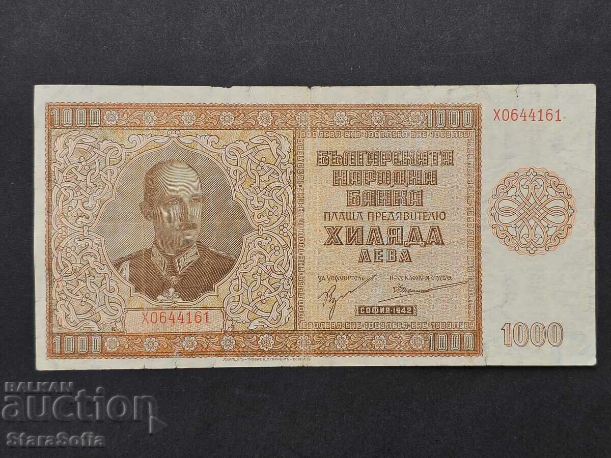 1000 BGN 1942 1000 BGN 1942